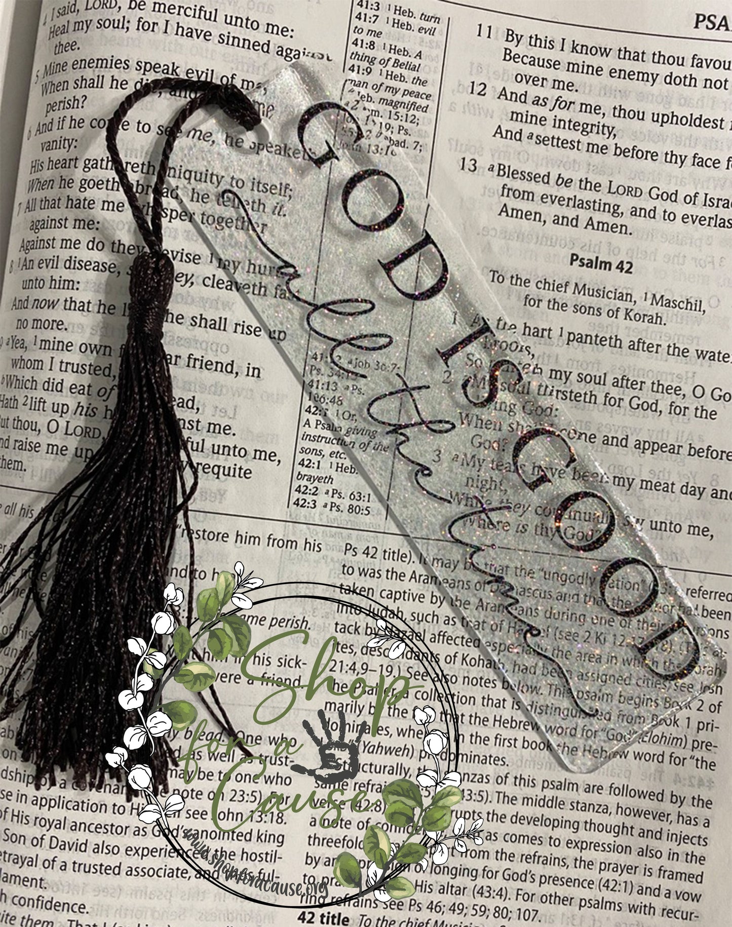 Scripture Bookmark-God is Good