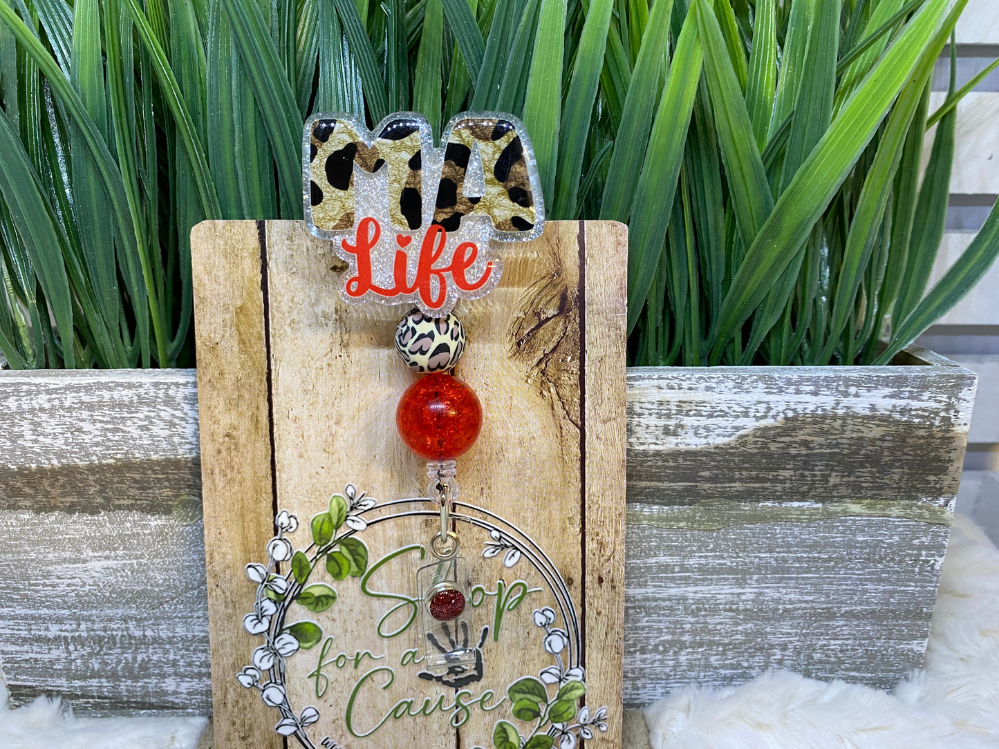 MA Life Cheetah Badge Reel