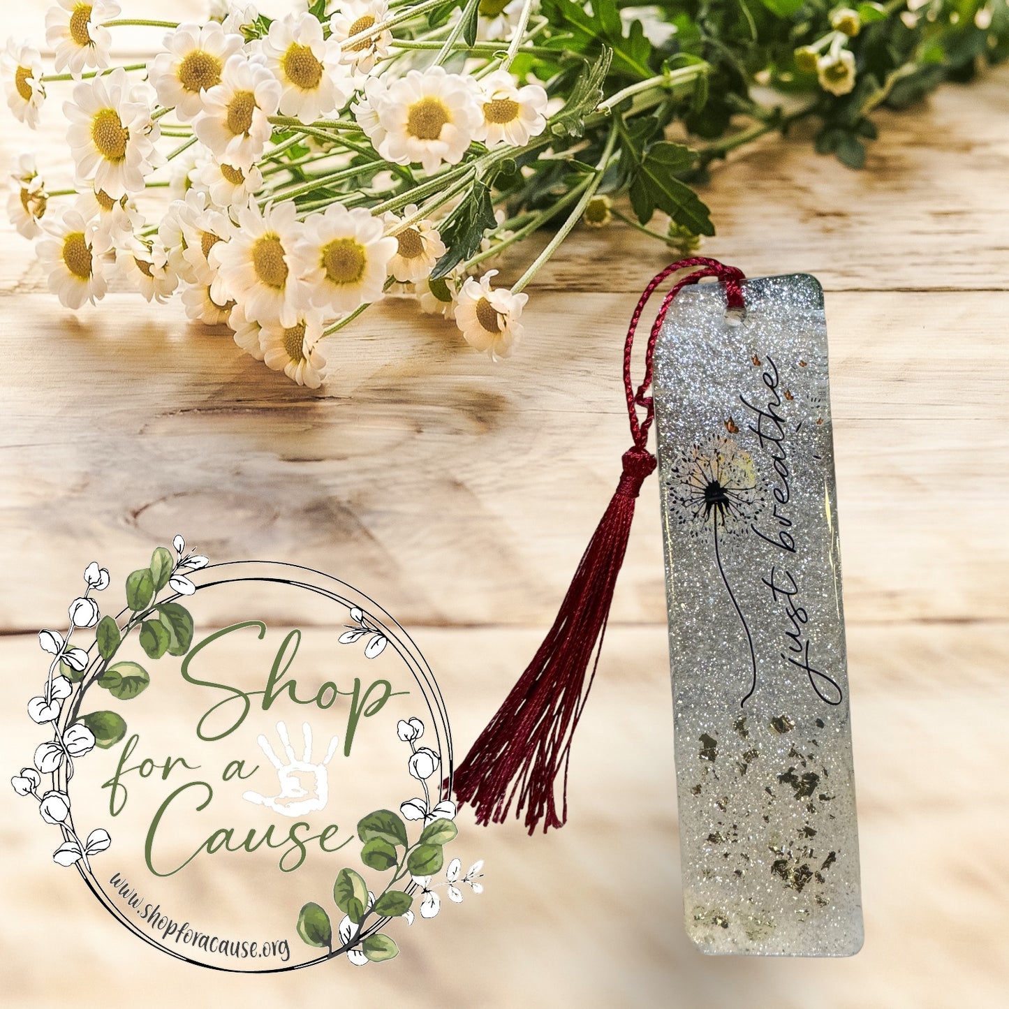 Just Breathe Bookmark