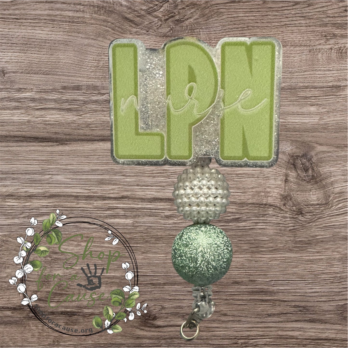 LPN Nurse- Mint Badge Reel