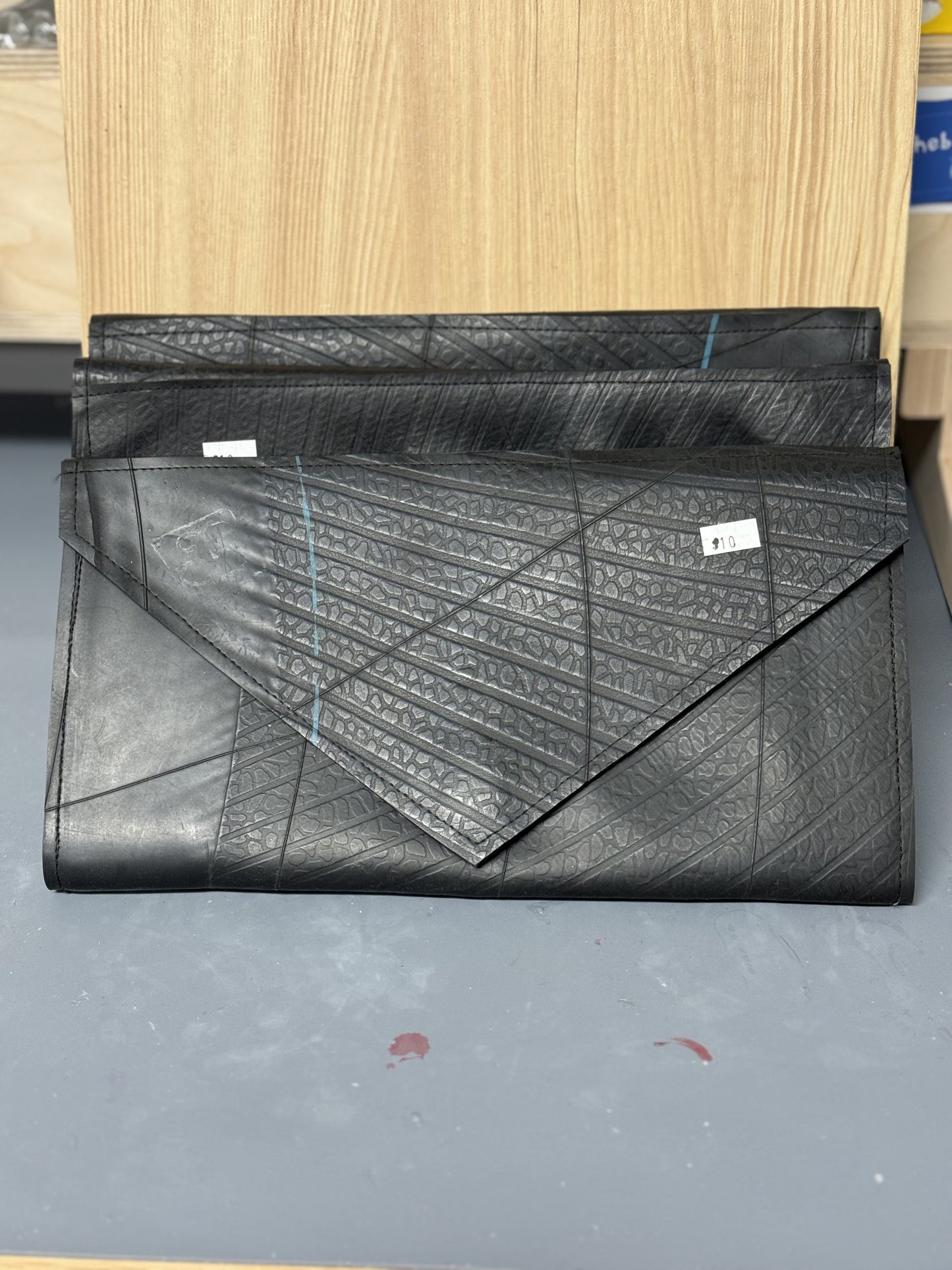 Life Totes Recycled Tire Clutch