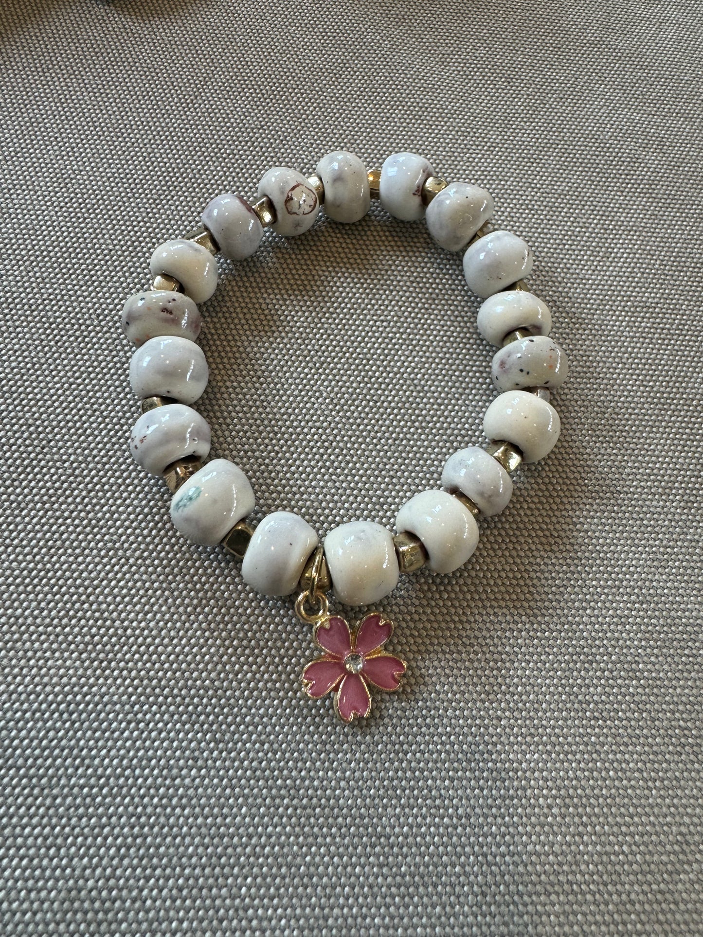 White Haitian Bracelet
