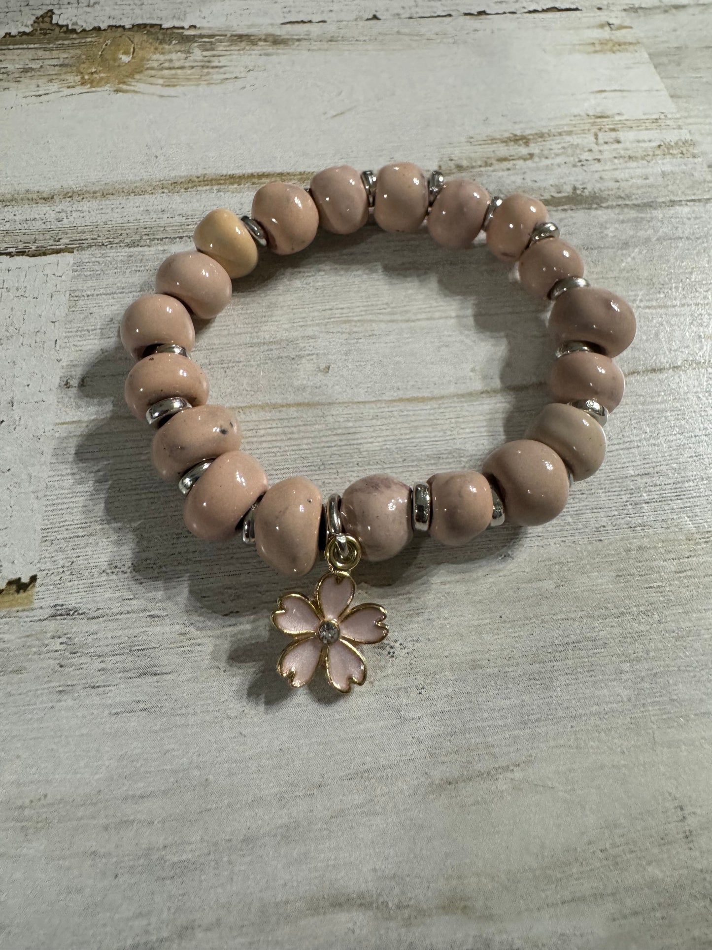 White Haitian Bracelet