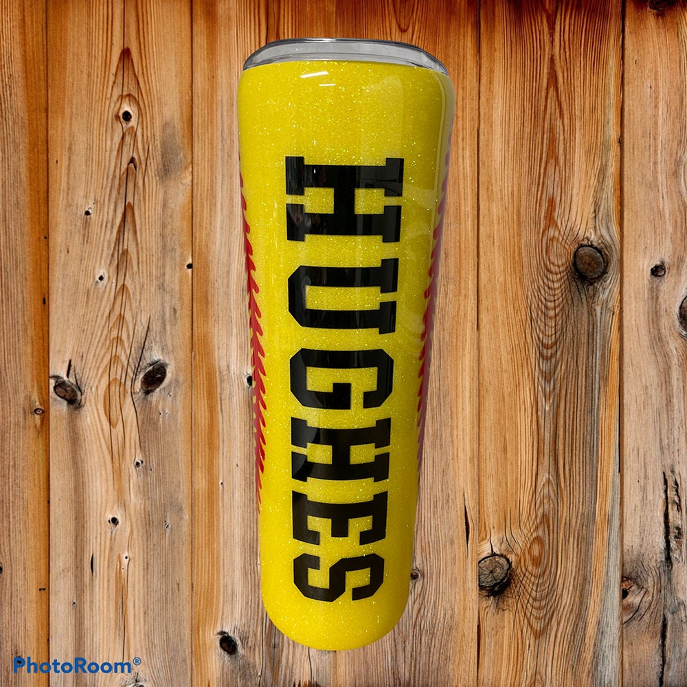 Softball Epoxy Tumbler