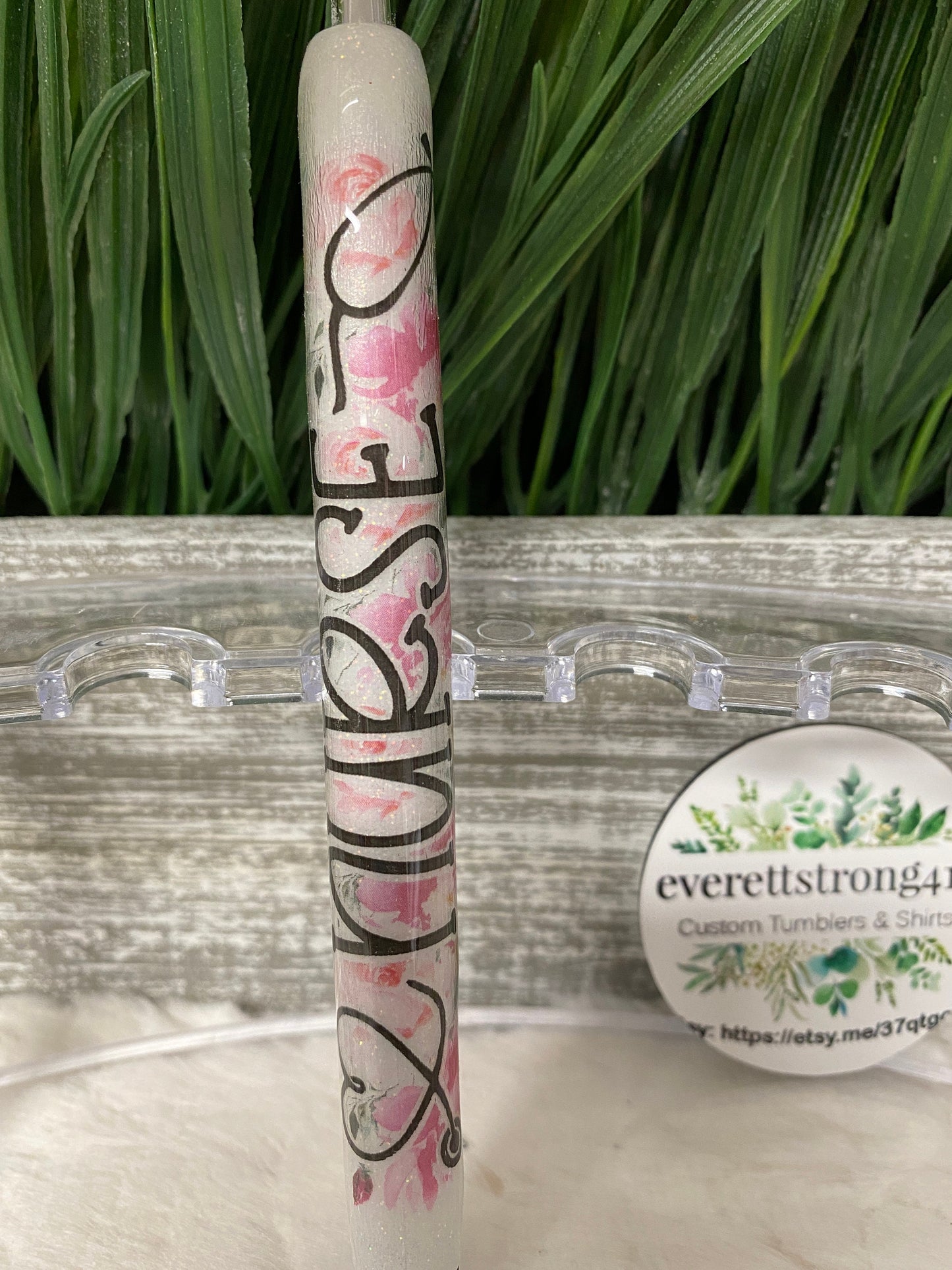 Nurse Floral Epoxy Pen