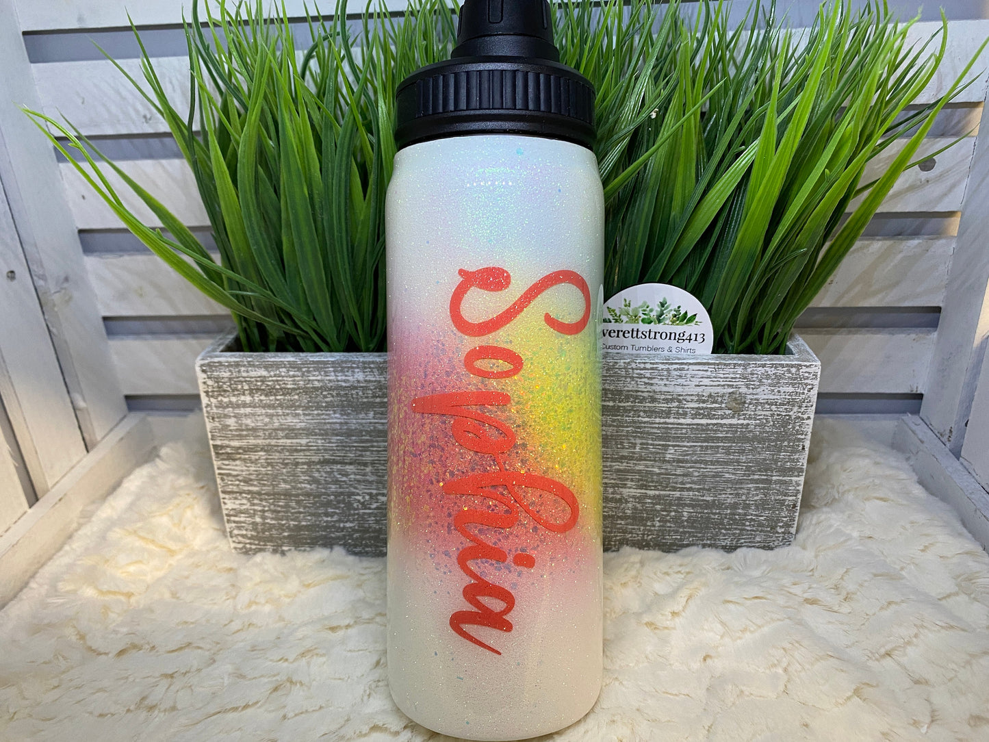 Unicorn Burst Water Bottle