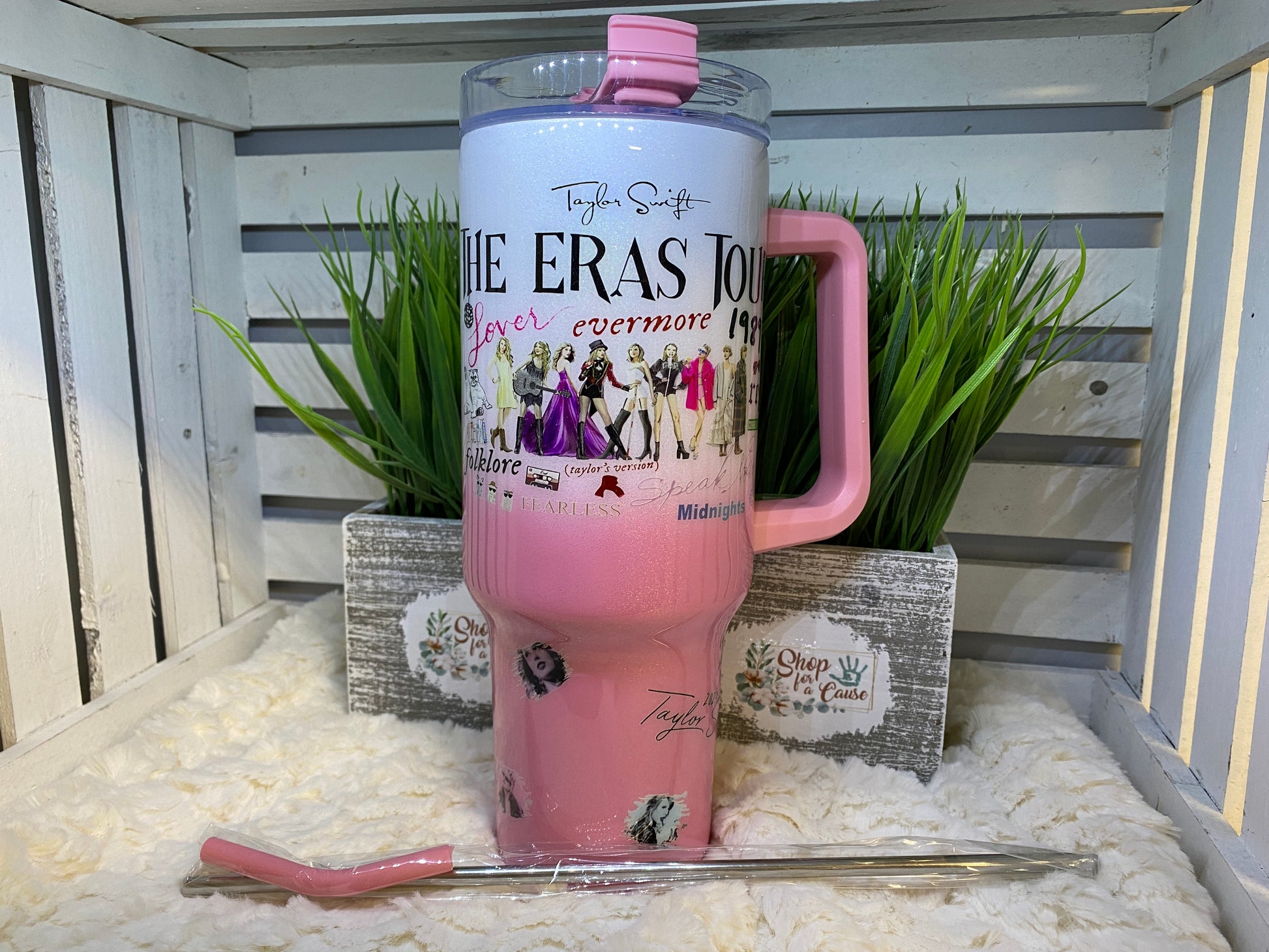 Tumbler Silicone Boot - Sweet Meadow Pink LP – Ivory Gem