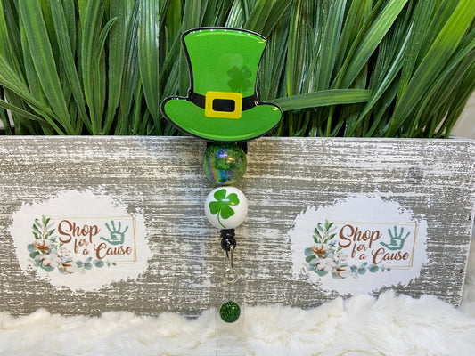 St. Patrick's Day Hat Badge Reel