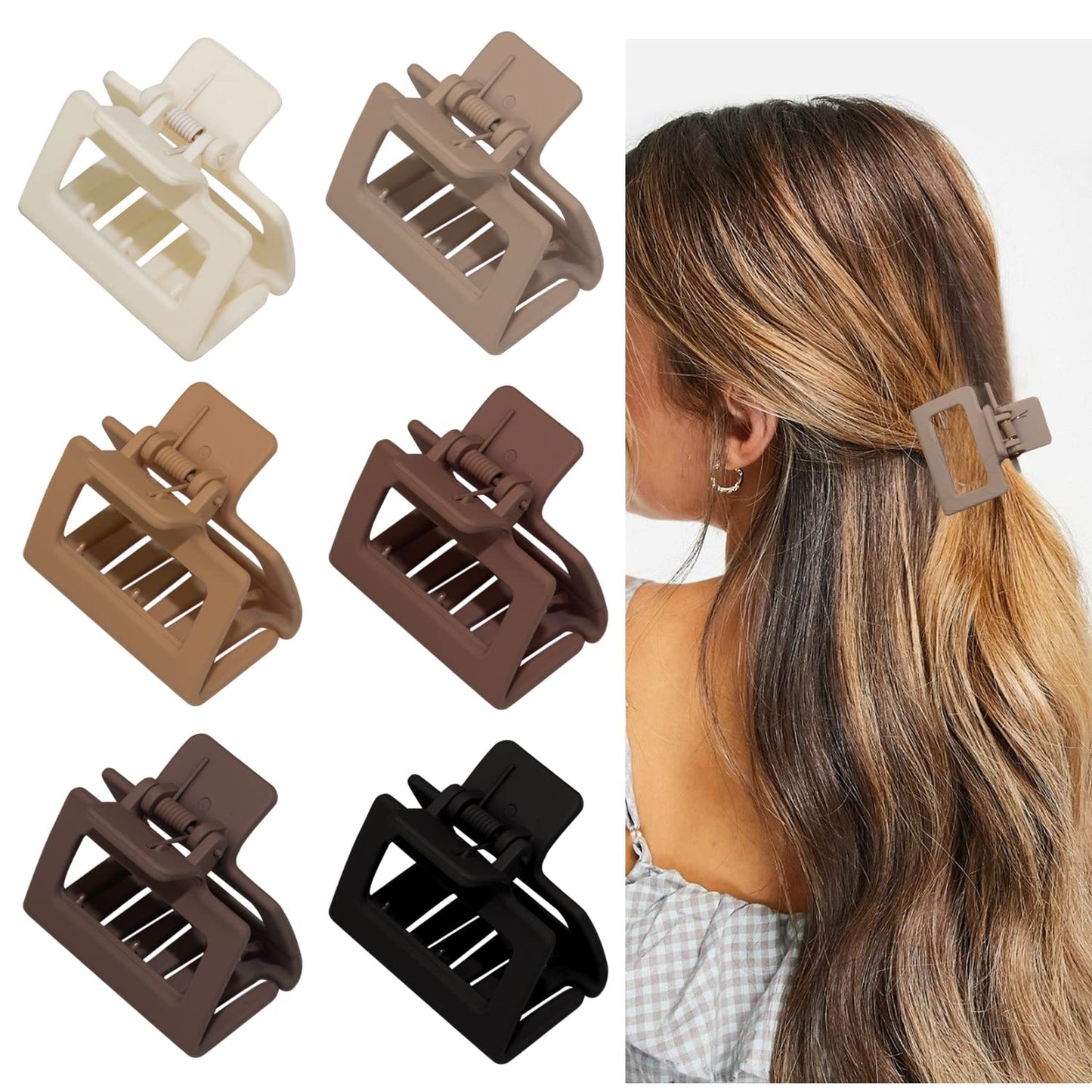 Cheer Mom-Gold Claw Hair Clip