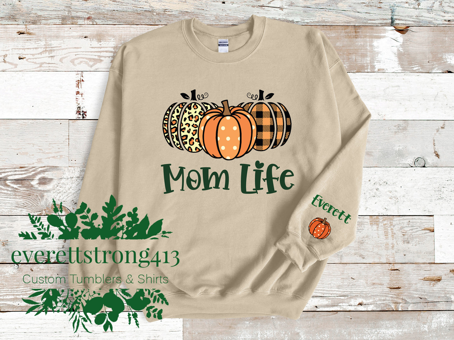 Mom Life Crewneck Sweatshirt