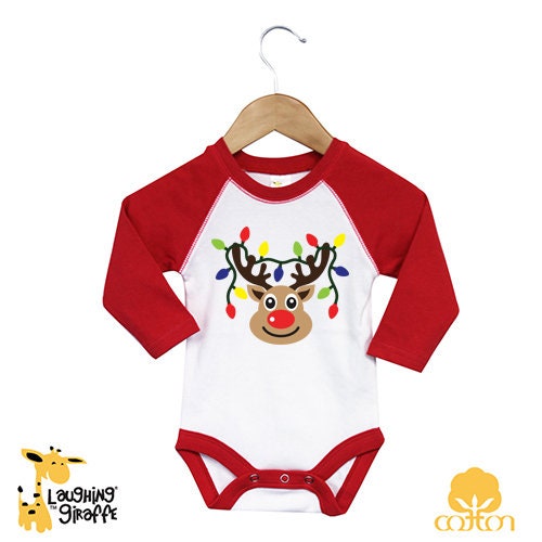 Reindeer Raglan Onesie