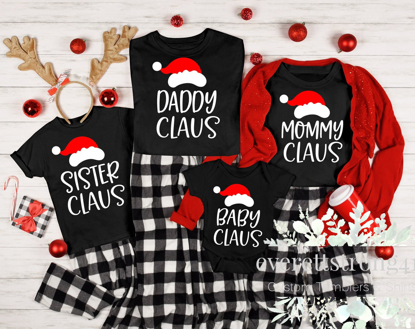 Claus Family Christmas Shirts