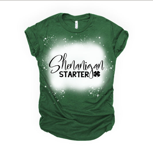 Shenanigan Starter Bleached Shirt