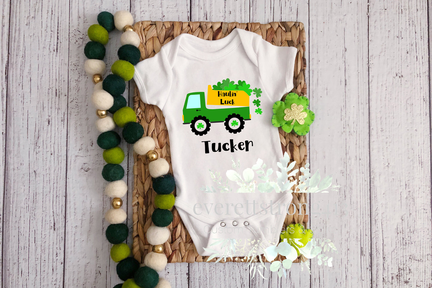 Haulin' Luck Onesie