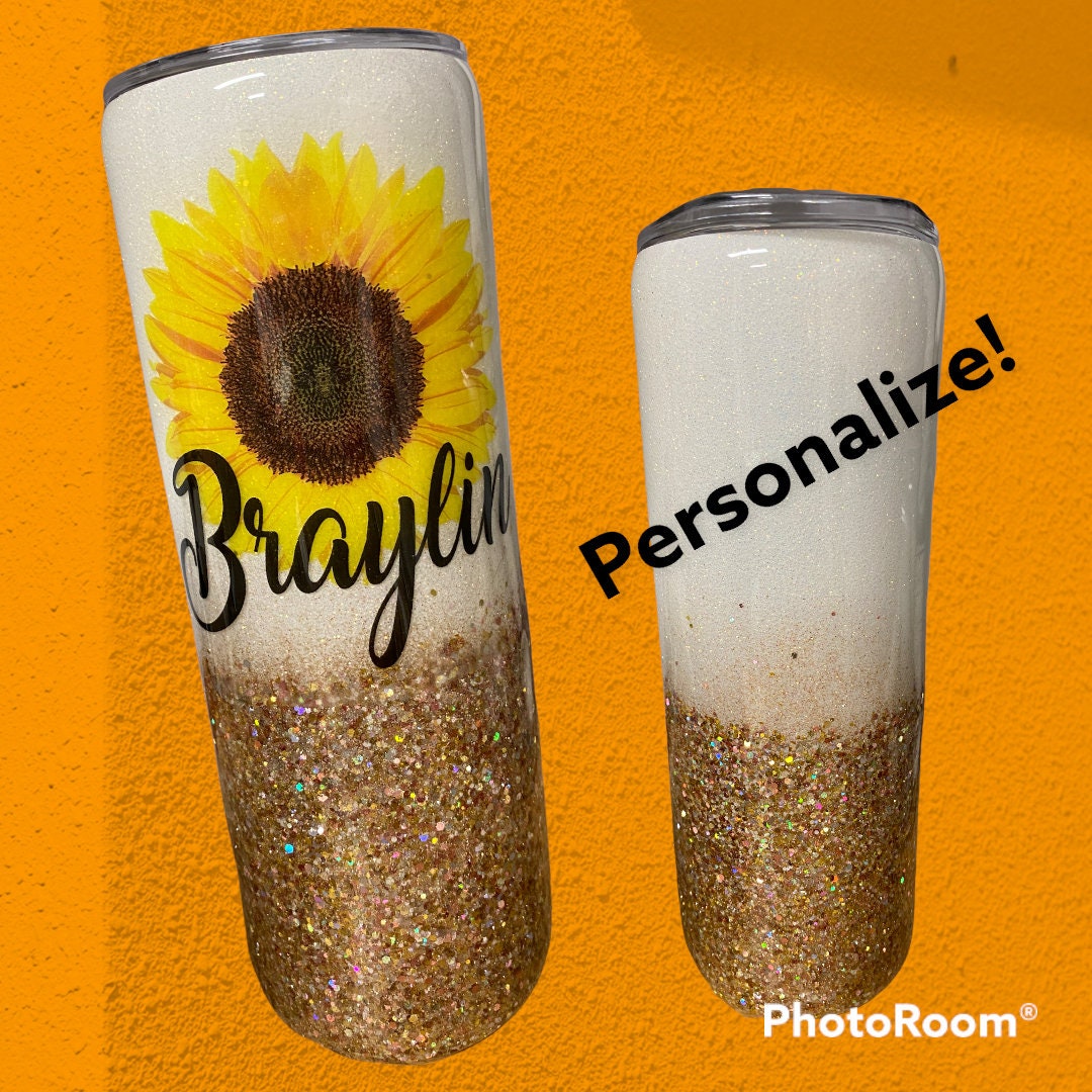 Sunflower Epoxy Tumbler