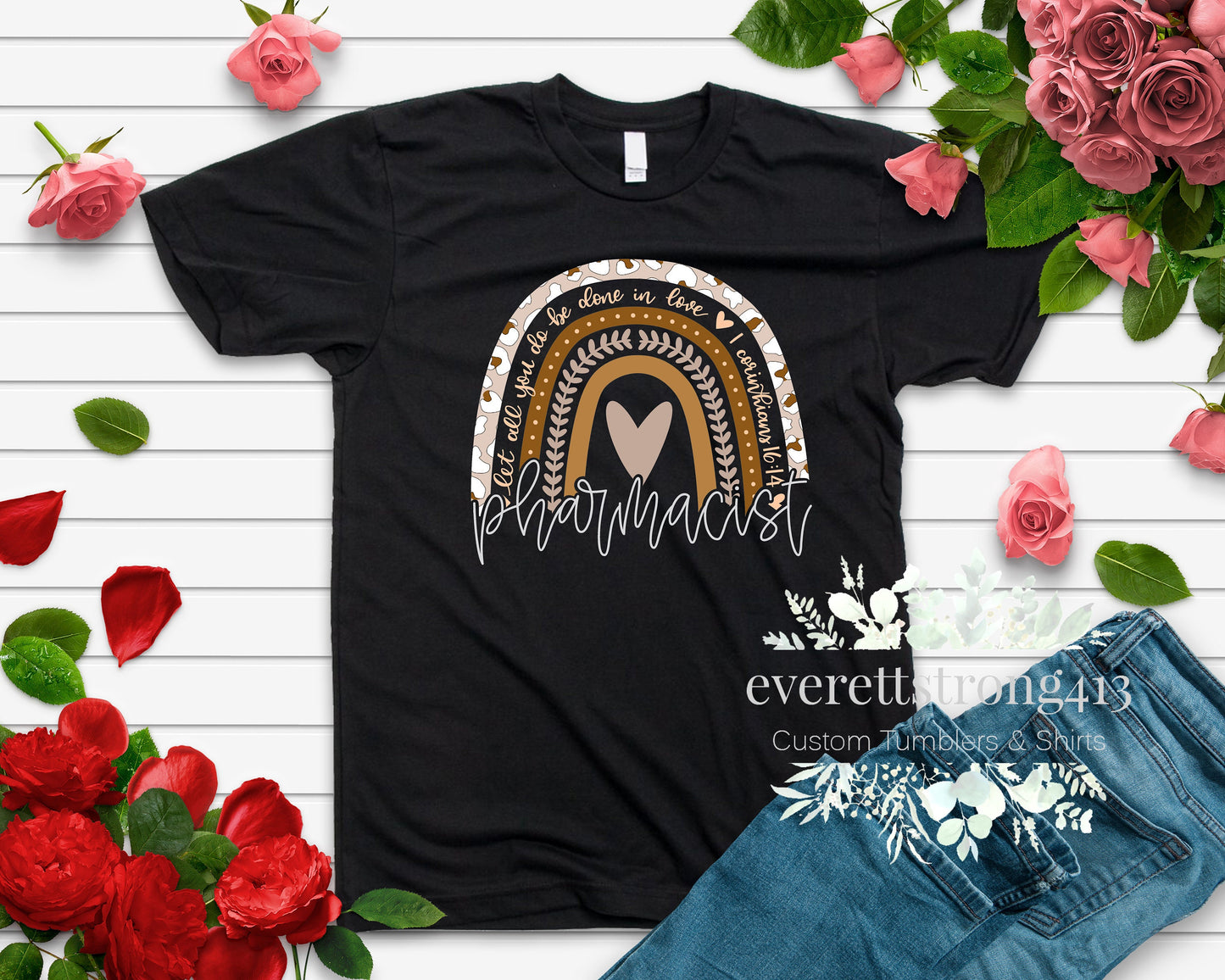 Pharmacist Rainbow T-Shirt