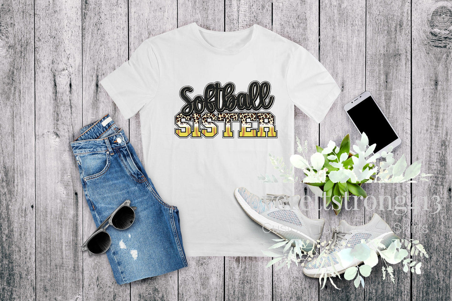 Softball Sister T-Shirt