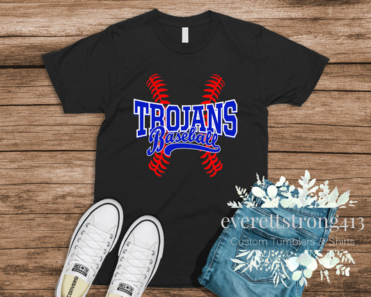 Trojans Baseball T-Shirt