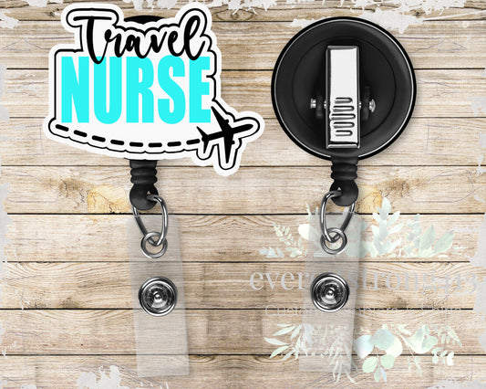 Travel Nurse Badge Reel