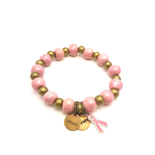 Legacy Breast Cancer Awareness Bracelet